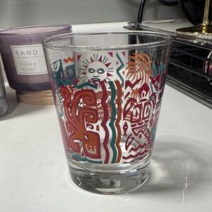 Makai Santa Cruz Colorful Tiki Glass